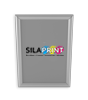 Alu-Snapframe für A1 hoch (594 x 841 mm) inklusive Druck 4/0-farbig