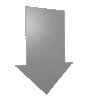 Firmenschild in Pfeil-Form konturgefräst, einseitig 4/0-farbig bedruckt