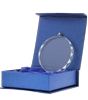 Glas-Medaille mit einseitiger Lasergravur inkl. Box