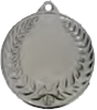 Medaille Lorbeerkranz SILBER mit beidseitiger Lasergravur