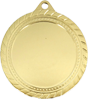 Medaille klassisch GOLD mit einseitiger Lasergravur