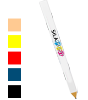 Stabiler Zimmermannsbleistift, 24 cm lang, 4/0 farbig einseitig bedruckt